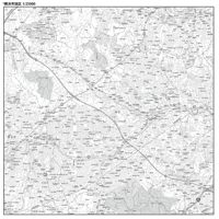 C横浜市旭区白地図1/25000タウンロード販売