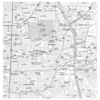 C大阪市鶴見区1／25,000白地図タウンロード販売