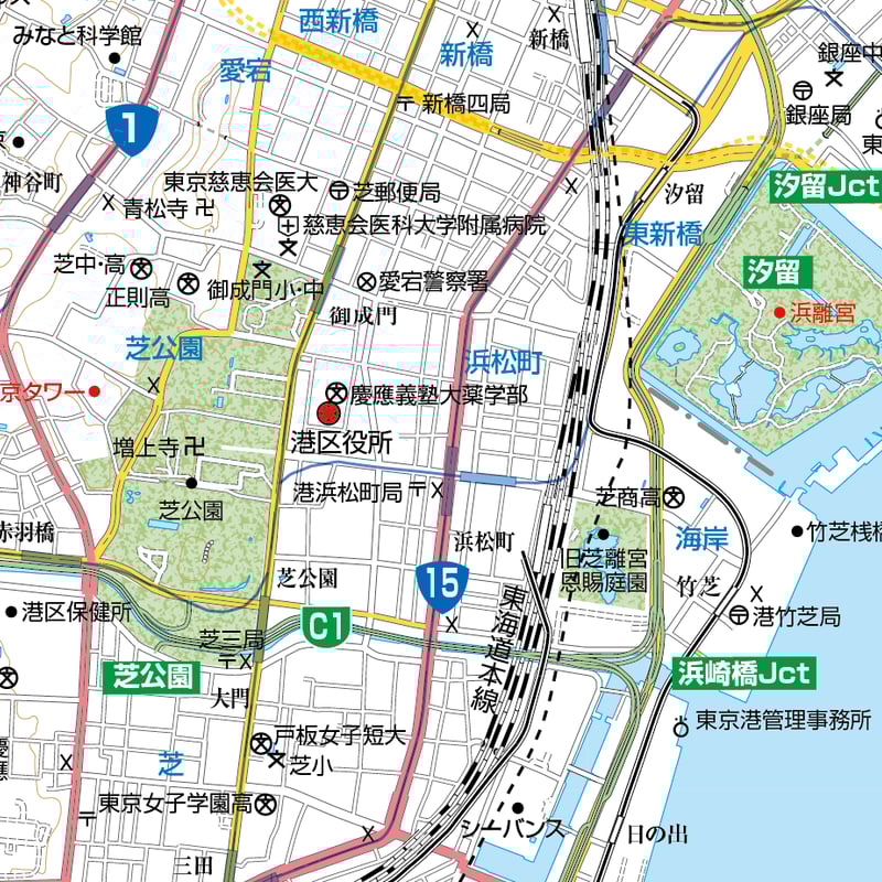A東京都港区1/25000地図ダウンロード販売 | 地図素材
