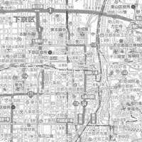 C京都市南部白地図　1／50,000PDFタウンロード販売