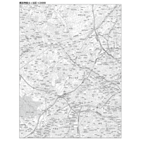 C横浜市保土ヶ谷区白地図1/25000タウンロード販売