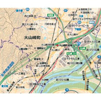 B京都府大山崎町　1／50,000地図タウンロード販売