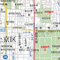 A京都区別上京区1／25,000PDF地図タウンロード販売