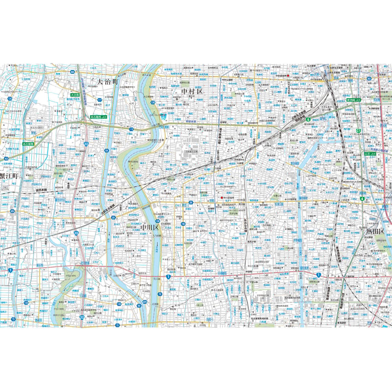 BLUEMAP 名古屋市 中川区 ブルーマップ 名古屋市中川区 202405 | ZENRIN Store | ゼンリン公式