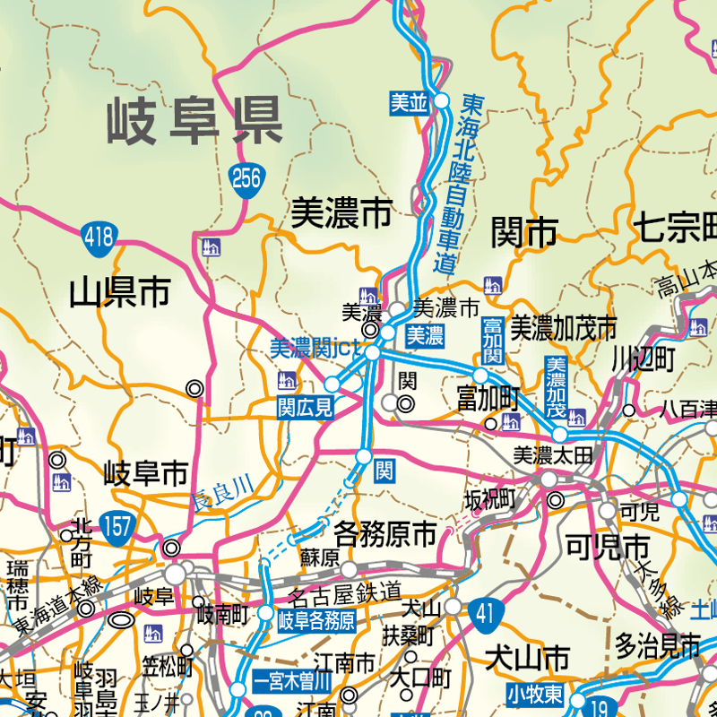 萬華社 ビッグマップ 岐阜市地図 昭和54年9月発行 萬華社 ビッグマップ 岐阜市地図 昭和54年9月発行 萬華