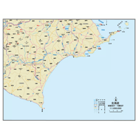 県別マップ　B北海道十勝地図ダウンロード販売
