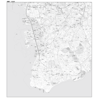C糸満市1/20000白地図ダウンロード販売