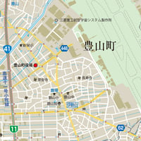 B 豊山町全図 1／25,000PDF地図タウンロード販売