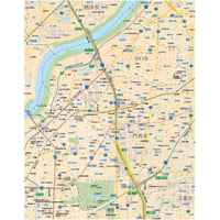 B守口市1／25,000地図タウンロード販売