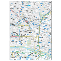 A大阪市平野区1／25,000地図タウンロード販売