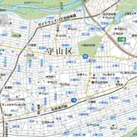 B名古屋市中川区1/25000地図タウンロード販売 | 地図素材