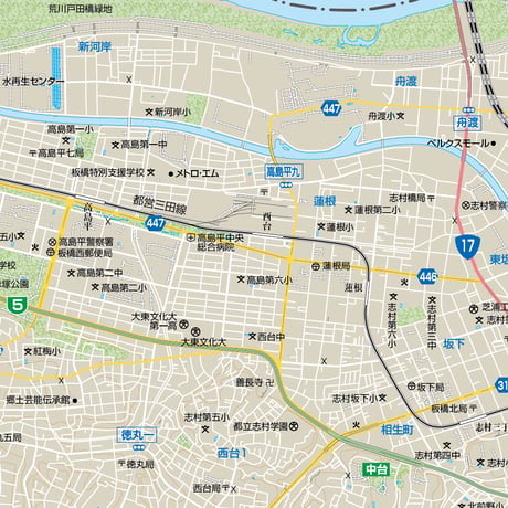 B東京都板橋区1/25000ダウンロード販売