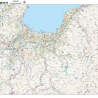 Aタイプ富山県詳細地図1/200000タウンロード販売