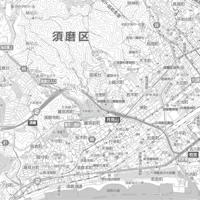 C神戸市須磨区白図1/25000PDFタウンロード販売