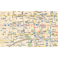 B京都区別 下京区1/25000地図タウンロード販売