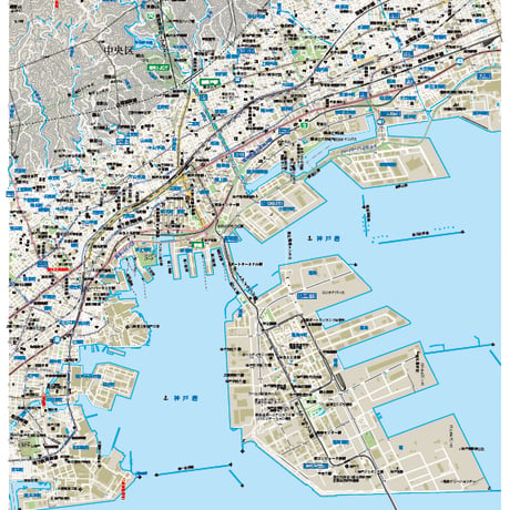 B神戸市中央区1/25000PDF地図タウンロード販売