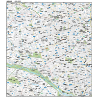 A東京都世田谷区1/25000地図ダウンロード販売