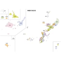 47都道府県行政区_沖縄県無料地図