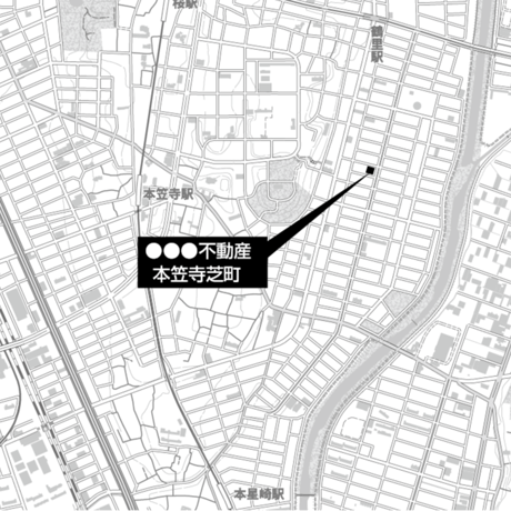 C横浜市都筑区白地図1/25000ダウンロード販売