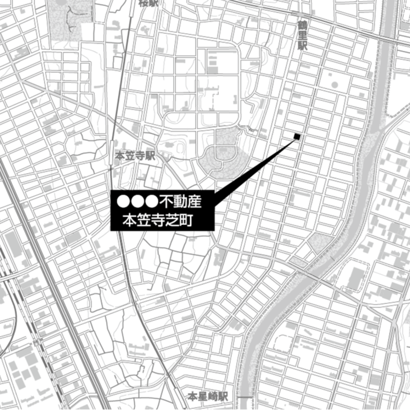 C横浜市港北区白地図1/25000タウンロード販売 | 地図素材 C横浜市港北区白地図1/25000タウンロード販売 | 地図素材