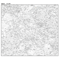 C川崎市麻生区1/25000白地図ダウンロード販売