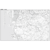 C豊見城市1/20000白地図ダウンロード販売