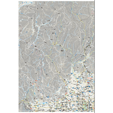 B京都区別北区1／25,000PDF地図タウンロード販売