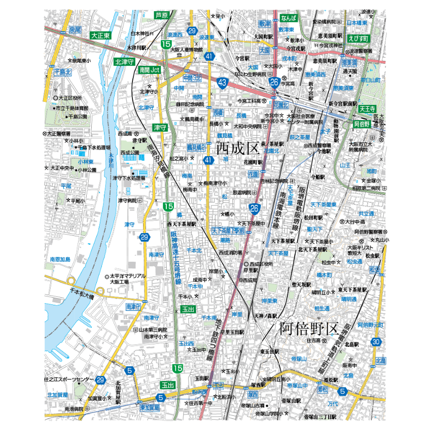 ZENRIN大阪市西成区住宅地図 61BePQNtIbL._UF350,350_QL50_.jpg