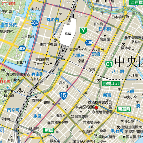 B東京都千代田区1/25000地図ダウンロード販売