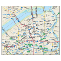 B大阪市北区1／25,000地図タウンロード販売
