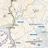 A京都市北部　1／50,000PDF地図タウンロード販売