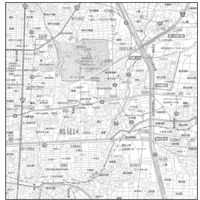 C大阪市鶴見区1／25,000白地図タウンロード販売