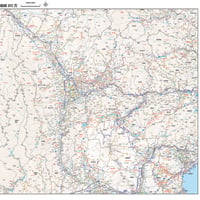 Aタイプ山梨県詳細地図1/200000タウンロード販売