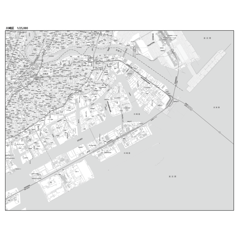ニュークリスタル　横浜川崎区分地図　国際地学協会 ニュークリスタル 横浜川崎区分地図 国際地学協会 ニュー