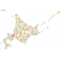 47都道府県行政区_北海道無料地図