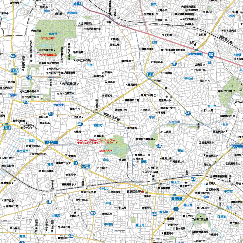 A東京23区全図1／25,000地図ダウンロード販売 | 地図素材