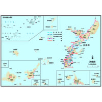 B地方別マップ　沖縄地方地図ダウンロード販売