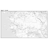 C葉山町1/25000白地図ダウンロード販売