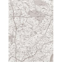 C吹田市1／25,000白地図タウンロード販売