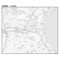 C与那原町1/20000白地図ダウンロード販売