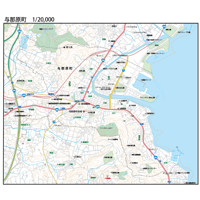A与那原町1/20000地図ダウンロード販売