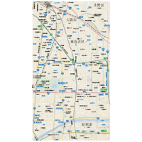 B大阪市東住吉区1／25,000地図タウンロード販売