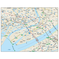B大阪市西淀川区1／25,000地図タウンロード販売