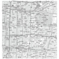 C大阪市中央区1／25,000白地図タウンロード販売