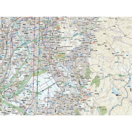 A京都市伏見区　1／50,000地図タウンロード販売