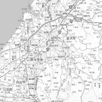 Cタイプ石川県詳細白地図1/200000タウンロード販売