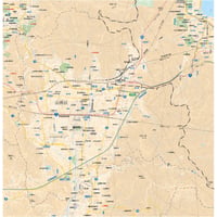 B京都区別 山科区1/25000地図タウンロード販売