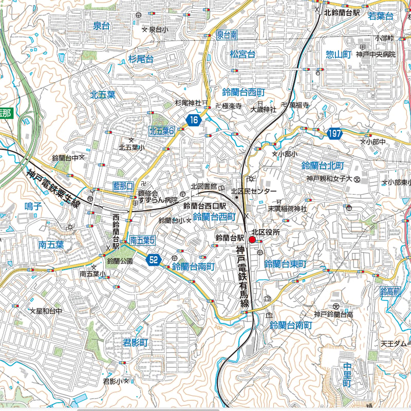 25000pdf 地図 神戸市区分け地図 兵庫県 神戸 市 灘 区 地図 ゼンリン