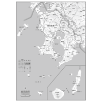 県別マップ　C鹿児島県白地図ダウンロード販売