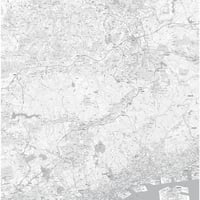 C神戸市北区1/25000白地図タウンロード販売